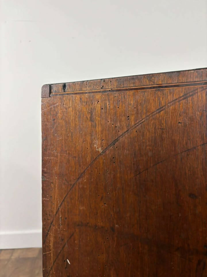 Early Victorian Mahogany Three Drawer Chest of Drawers (Short Proportions)