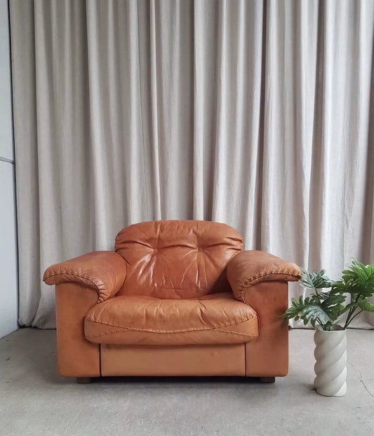 Vintage Rare Mid Century De Sede DS101 James Bond Reclining Chair Scandi Retro R878