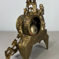 Mantel Clock Antique French Japy Frères Gilt Bronze Figure Clock LOT 3602