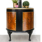 PAINT TO ORDER- Demi lune cocktail cabinet