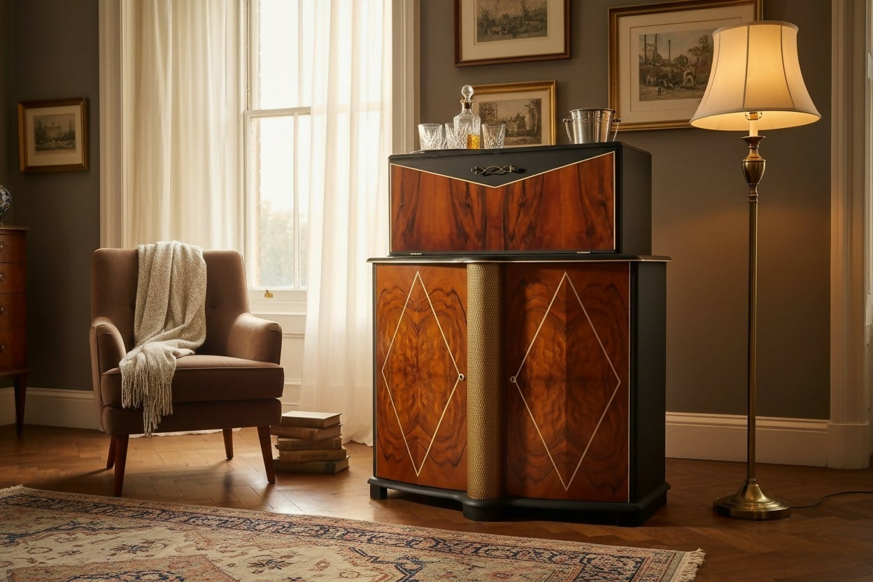 Art Deco Cocktail Cabinet