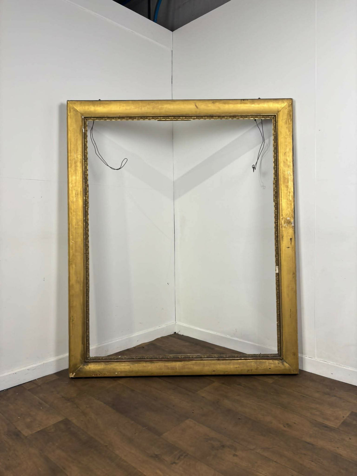 Late 19th Century Very Large Antique Gilt Decorative Picture Frame