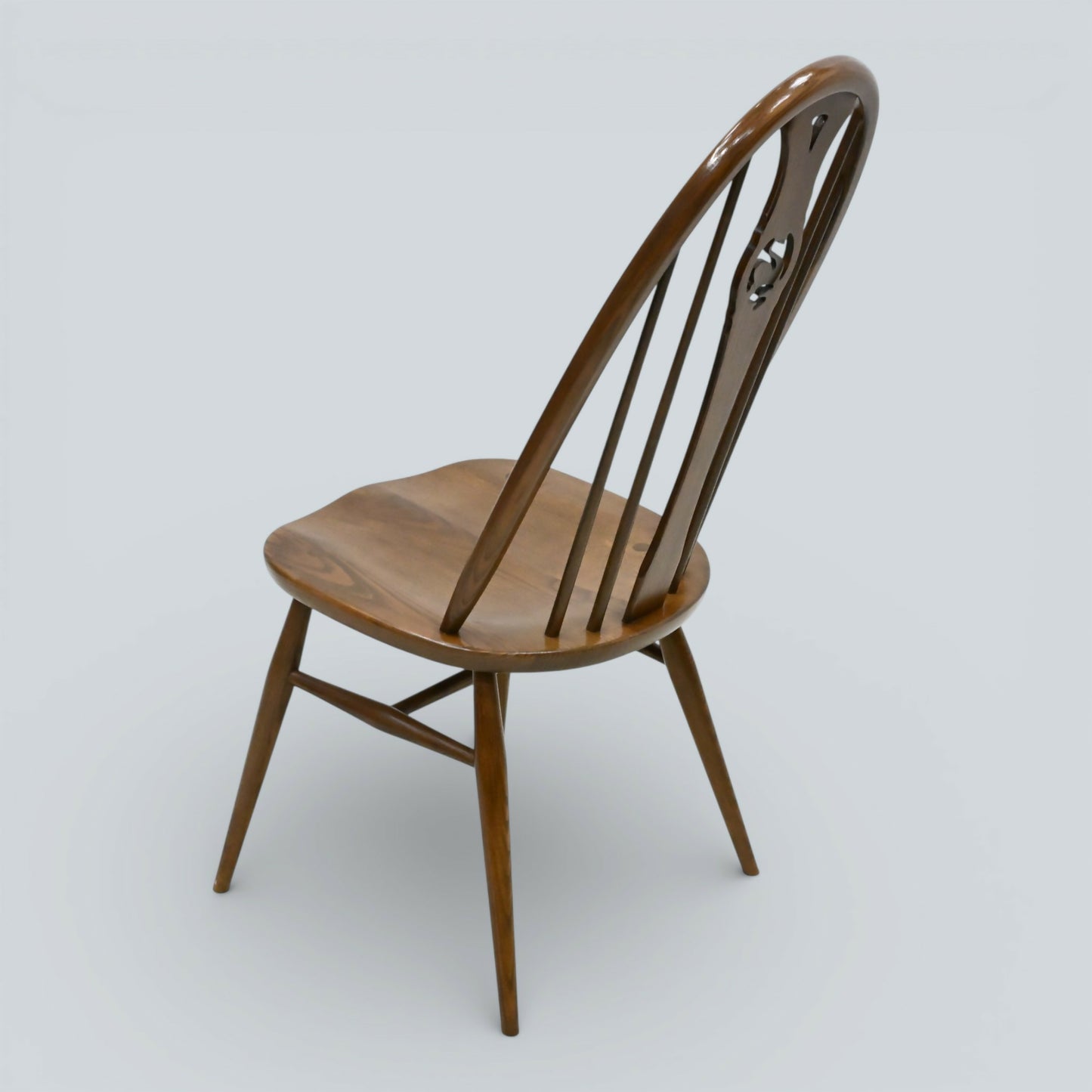 4 Ercol Windsor Swan Bow Back Dining Chairs Golden Dawn EXC FREE UK Delivery*