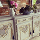 French Grey Vintage Louis XVI Sideboard
