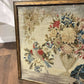 19th Century Oak Occasional Table With Tapestry Top Under Glass
