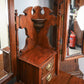 Antique Dressing Table Edwardian Mahogany Triple Mirror 1910