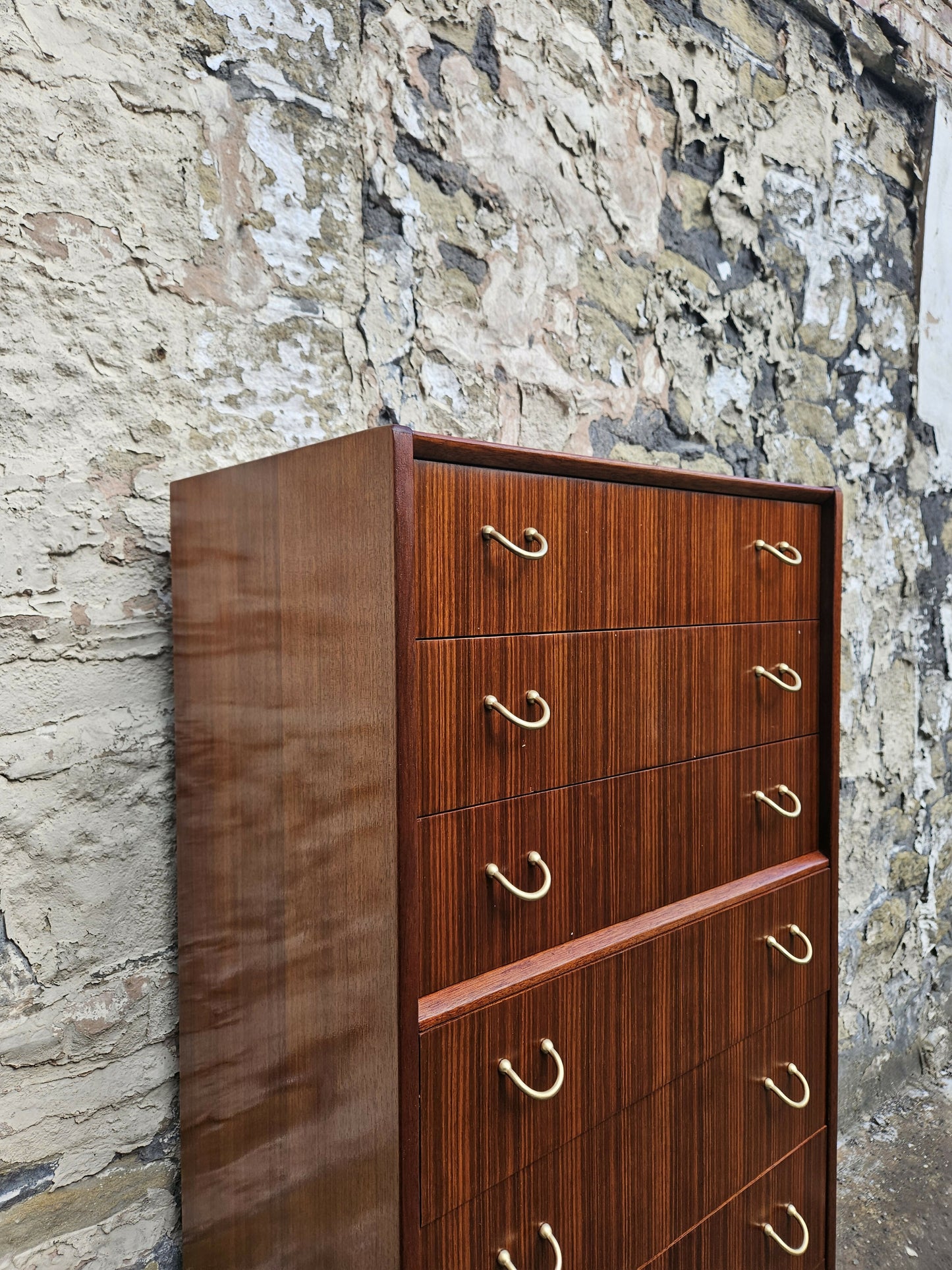 G Plan Chest Of Drawers Librenza Range Seven Drawers In Teak And Tola Wood