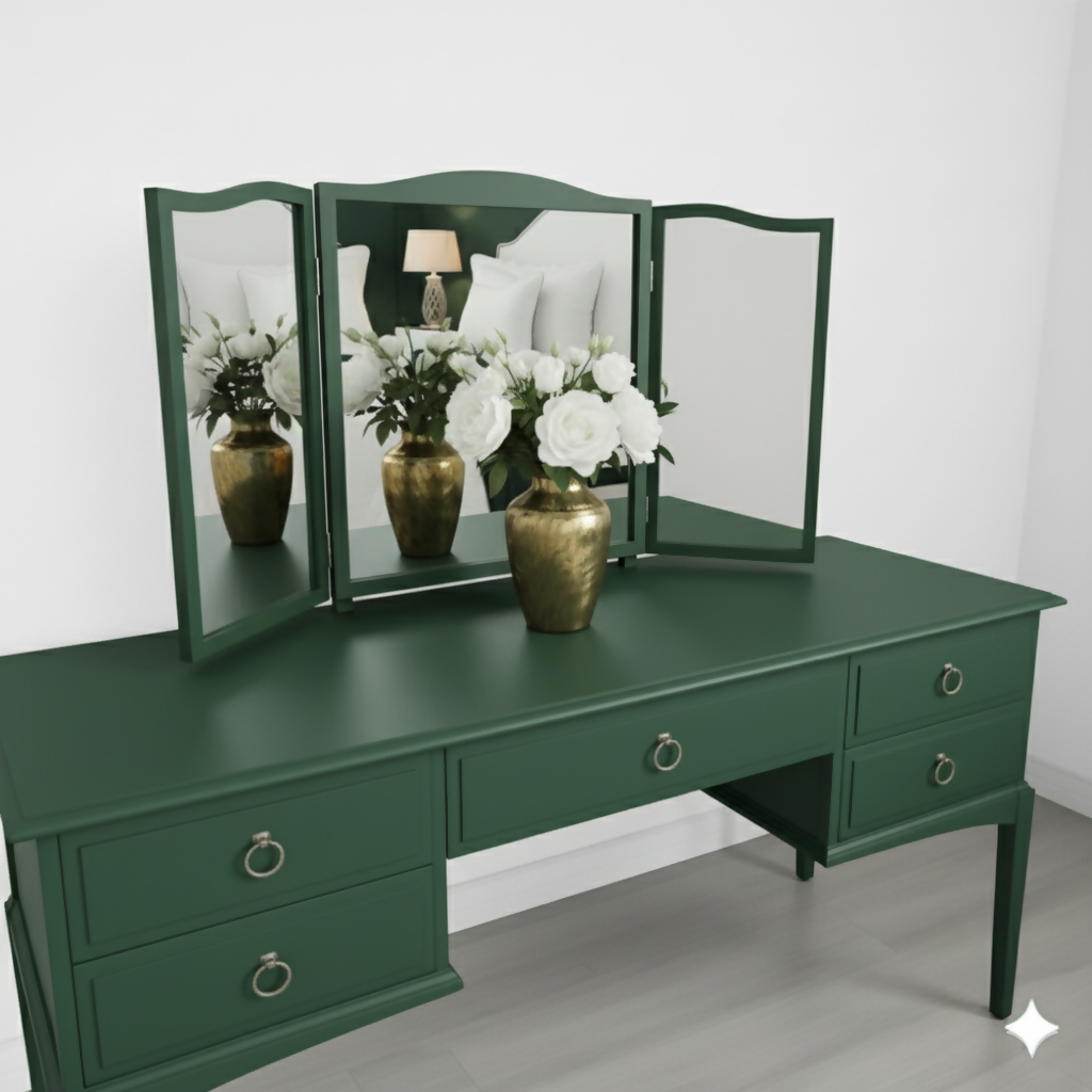 Stag minstrel green dressing table