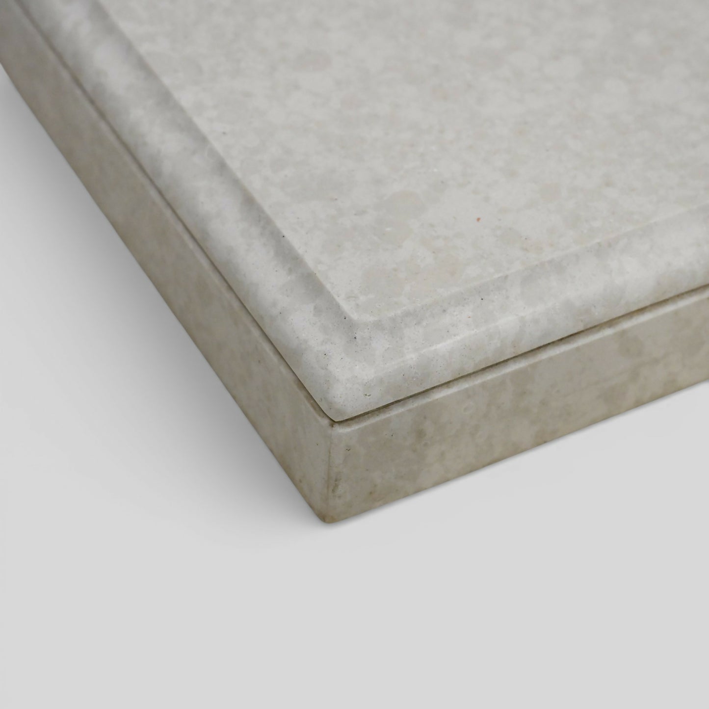 Marble Hearth and Fire Surround Fireplace White Beige Marble 2 Piece