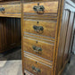 Victorian Oak Twin Pedestal Desk2