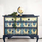 Stunning decorated chest of drawers - gothic creatures design