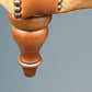 English Fully Buttoned Leather Chesterfield Sofa