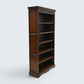 Old Charm Tall Bookcase Finish 5 Shelves Tudor Brown Carvings FREE UK Delivery*