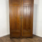 Edwardian Oak Double Wardrobe