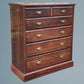 Large Edwardian Walnut Chest of Drawers