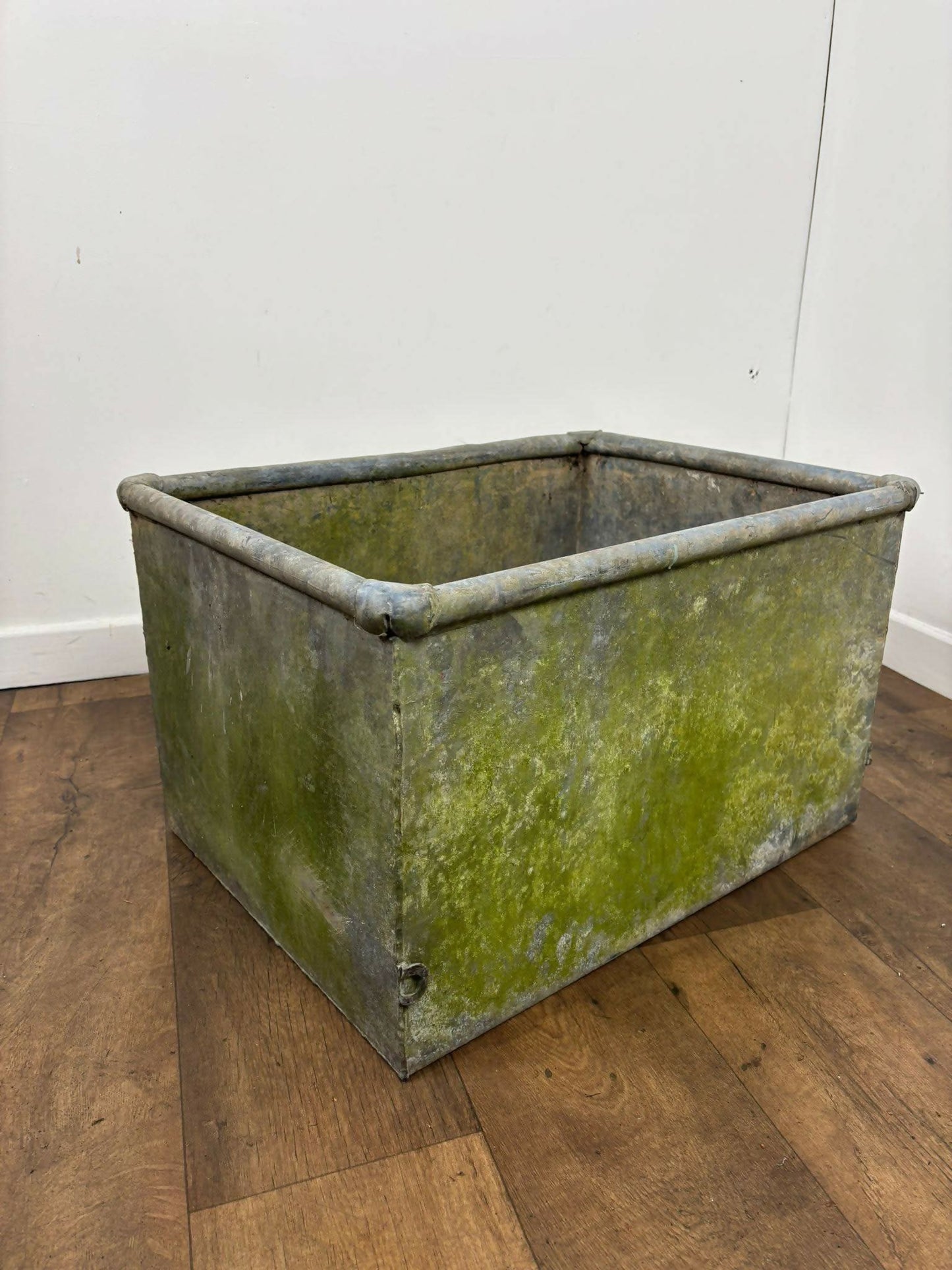 Vintage Galvanised Planter