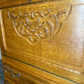 Cabinet Vintage French Louis XIV Style Drop Front Cupboard Sideboard LOT 2646