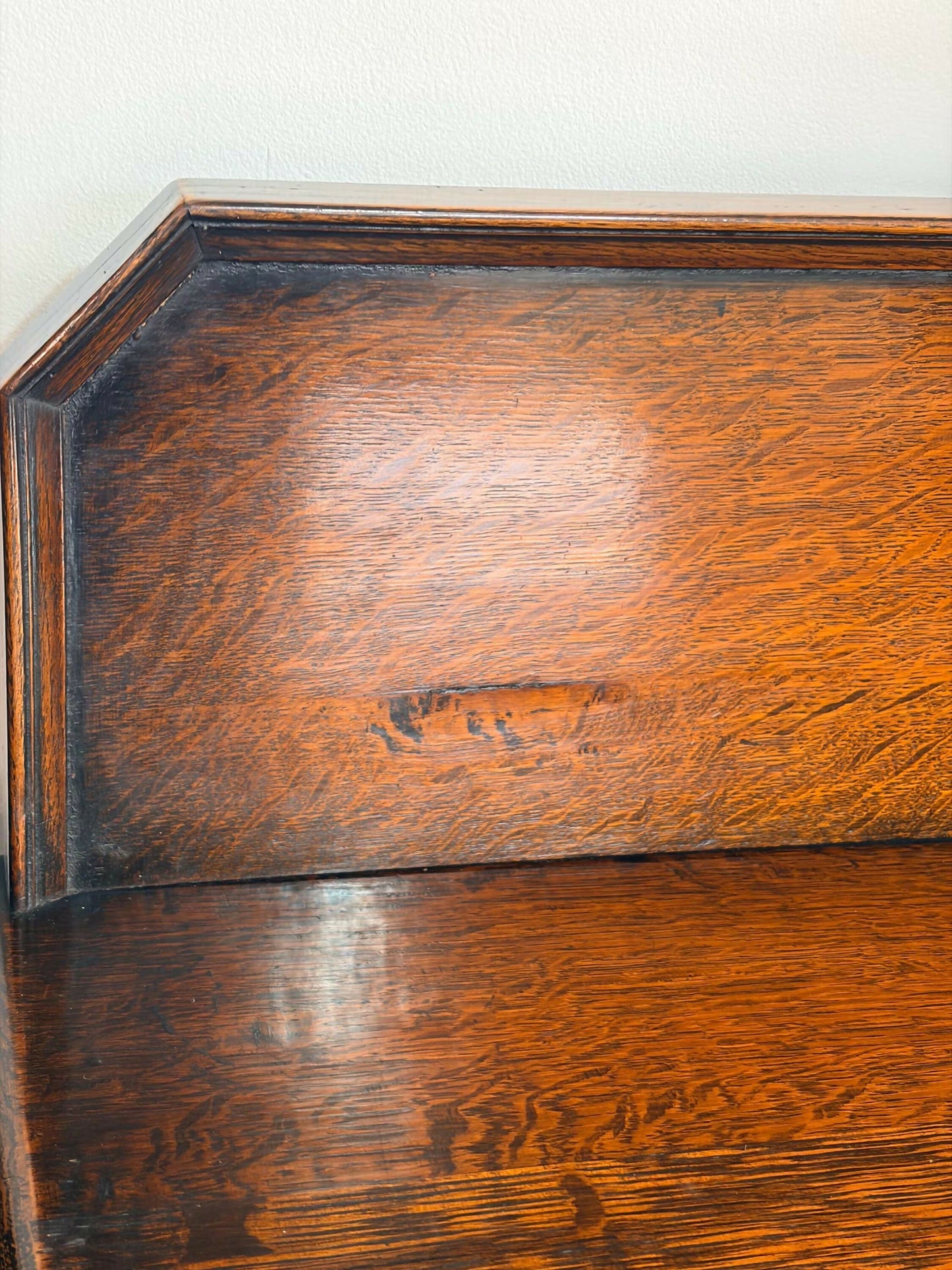 Mid century retro vintage oak sideboard barley twist