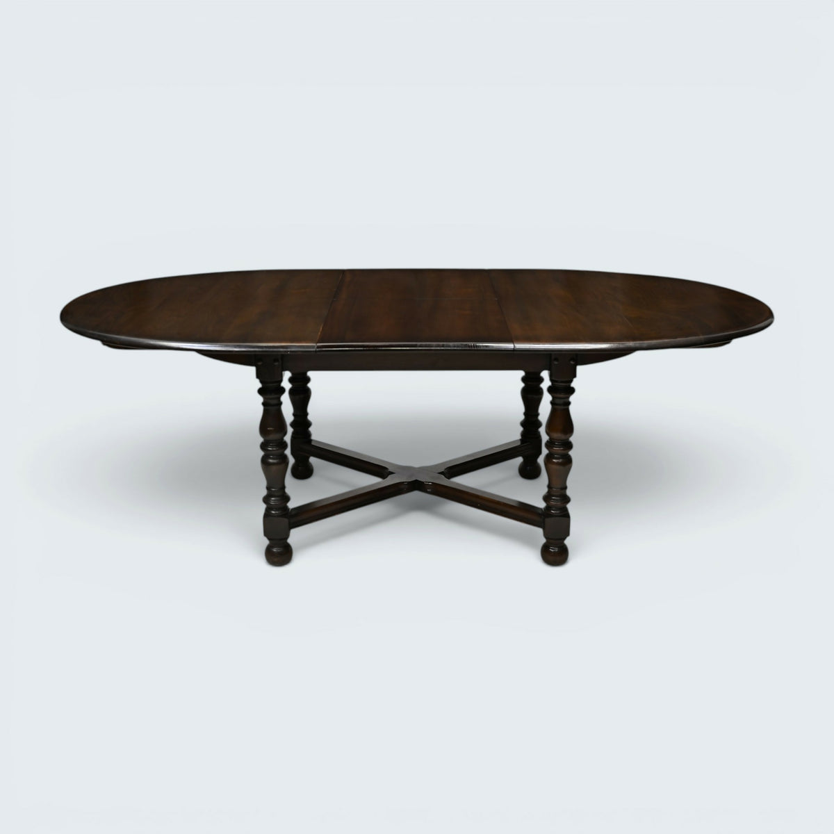 Ercol Woburn Extending Dining Table D End Seats 10 Model 705 Dark FREE Delivery