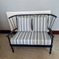 Cottage style two seater sofa