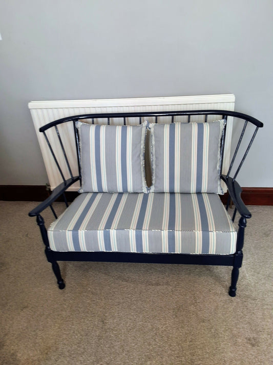 Cottage style two seater sofa