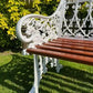 Coalbrookdale Style Ornate Garden Bench