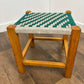 Vintage Oak Framed Stool