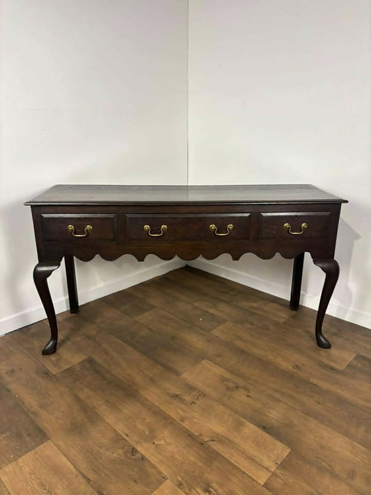 19th Century Oak Dresser Base / Lowboy