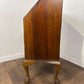 Vintage Walnut Veneered Bureau with Ball & Claw Feet