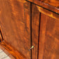 Georgian Mahogany Breakfront Library Bookcase, Adjustable Shelves. 2 Keys