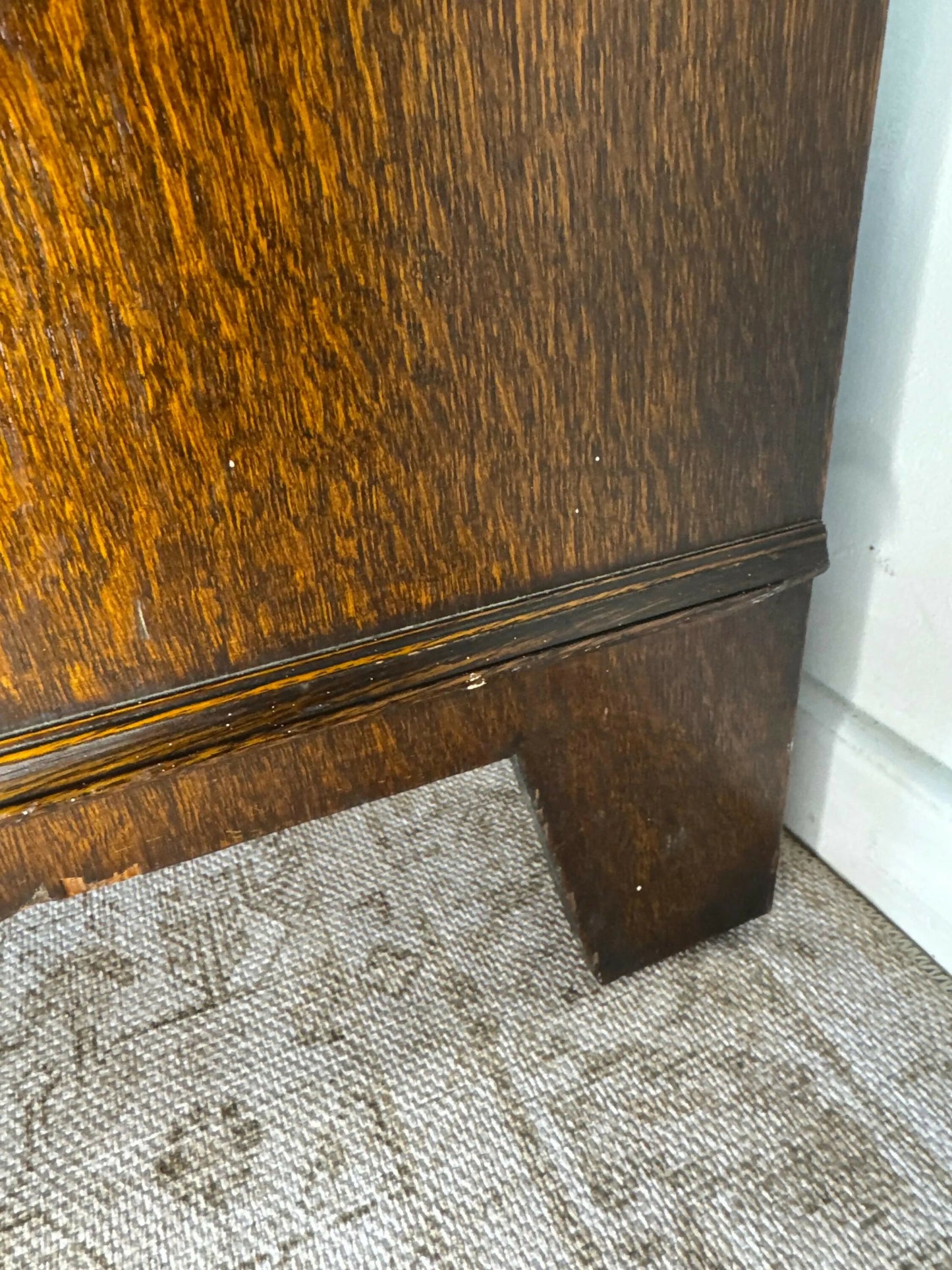 Mid century retro vintage art deco wardrobe mirror