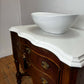 Vintage Vanity Unit Made to Order Vanity Unit Custom Made Bathroom Furniture Antique Traditional Bathroom Washstand Basin Unit