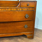 Vintage Oak Lebus Dressing Table with Mirror