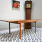 Teak Mid Century Dining Table by White and Newton Extending