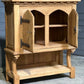 French Gothic Bleached Oak Cupboard