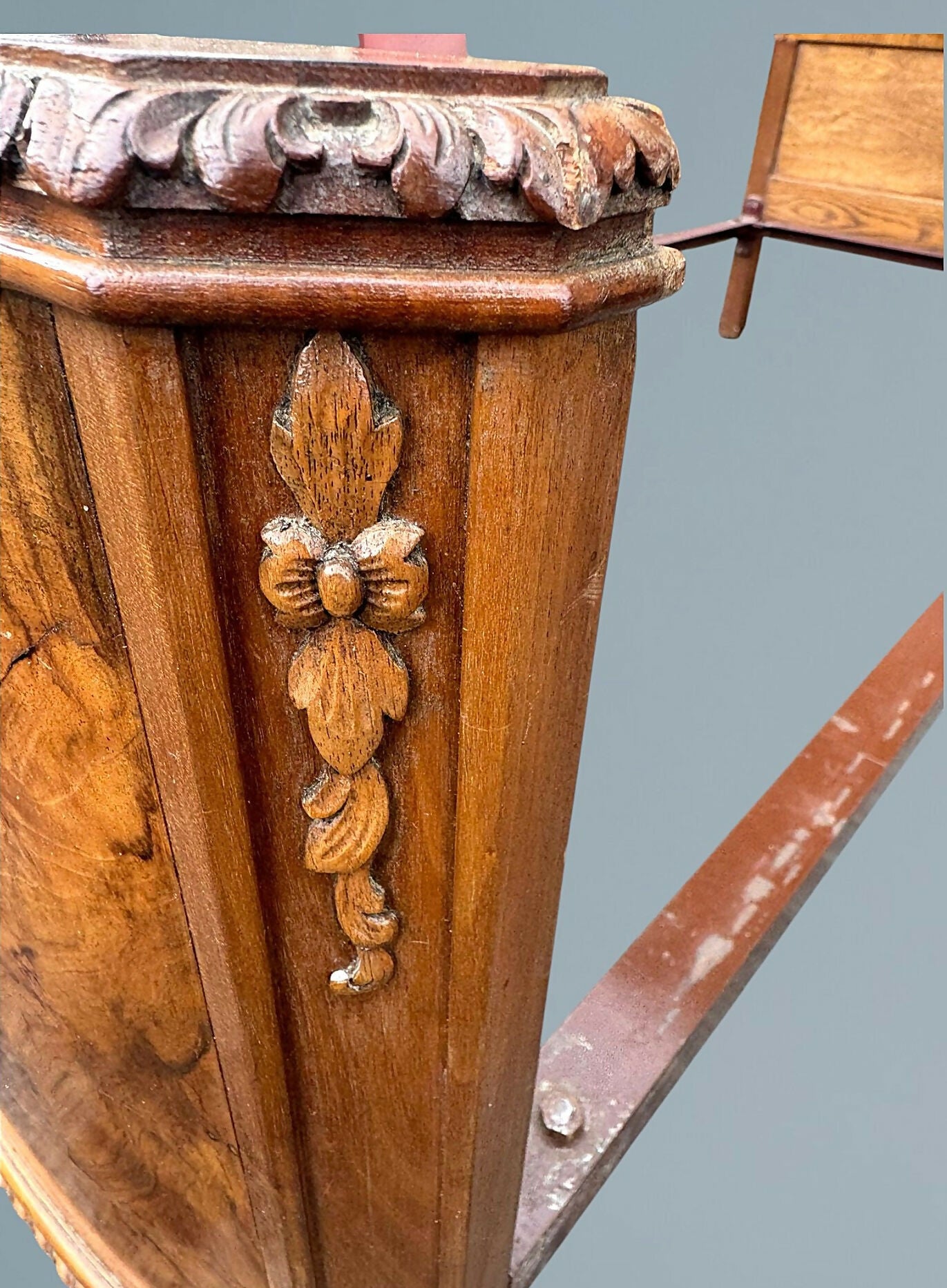 Pair of Antique Burr Walnut Single Beds, Circa 1920