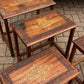 Vintage Oriental Nest Of Tables, Perfect Coffee / Lamp Tables