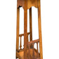 Arts and Crafts Oak Pedestal display Jardiniere stand