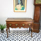 Victorian Solid Oak Dresser with Shelved Rack