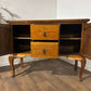 Vintage Oak Cabriole Leg Sideboard