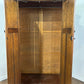 Vintage Oak Priory Style Double Wardrobe