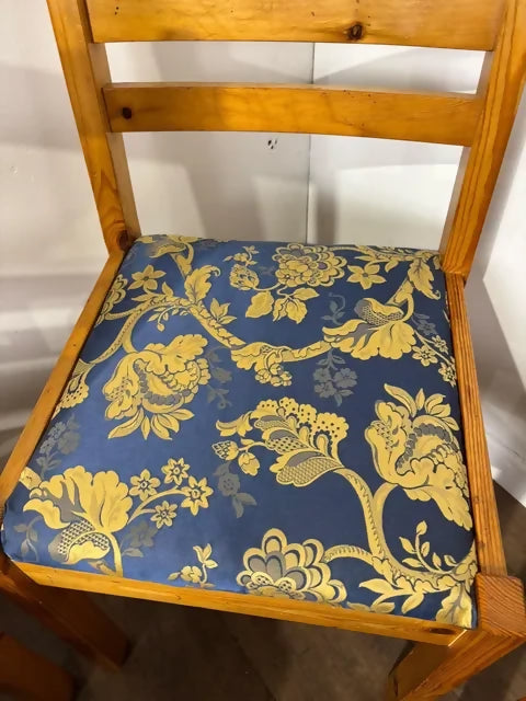 Set Of Six Contemporary Pine Dining Chairs – Including Two Carvers