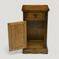 Old Charm Pedestal Cabinet Cupboard Drawer Light Oak Carved Door FREE DELIVERY. SBR10903/0409E