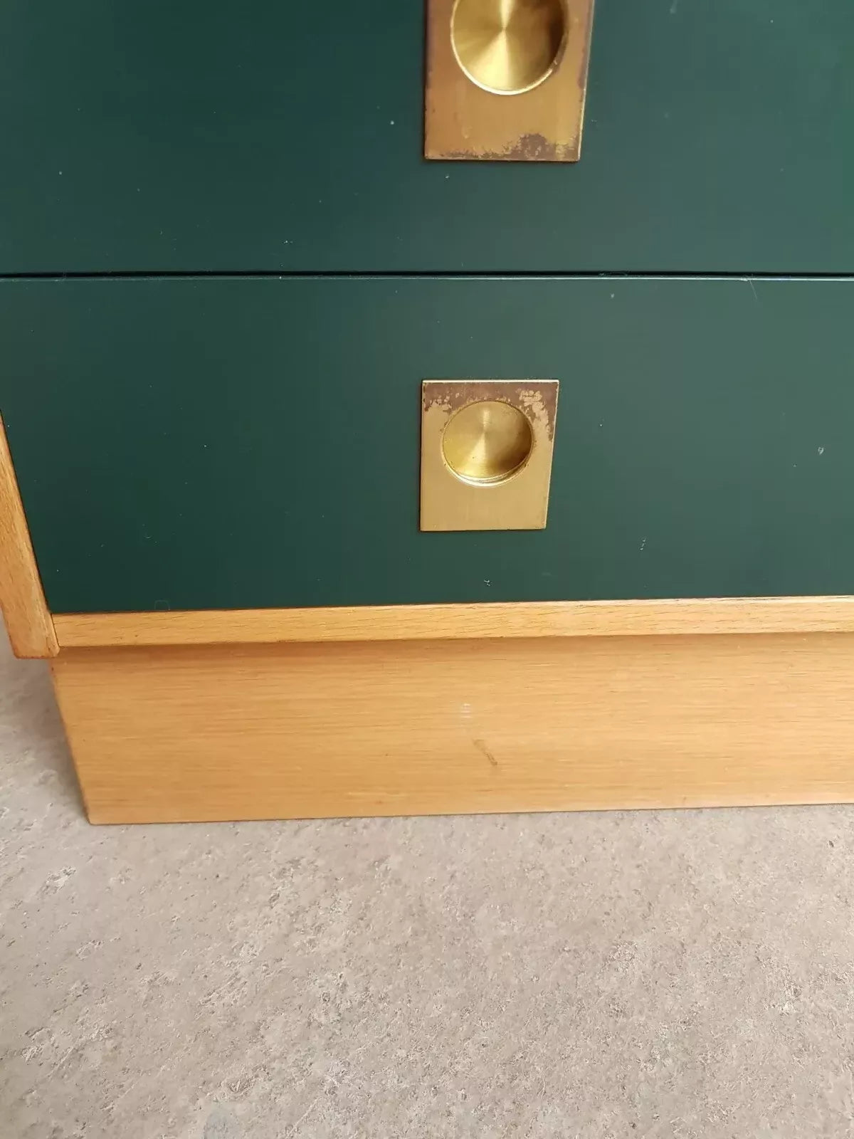 Vintage Mid Century Danish Oak Chest Of Drawers Scandinavian Style Retro R191