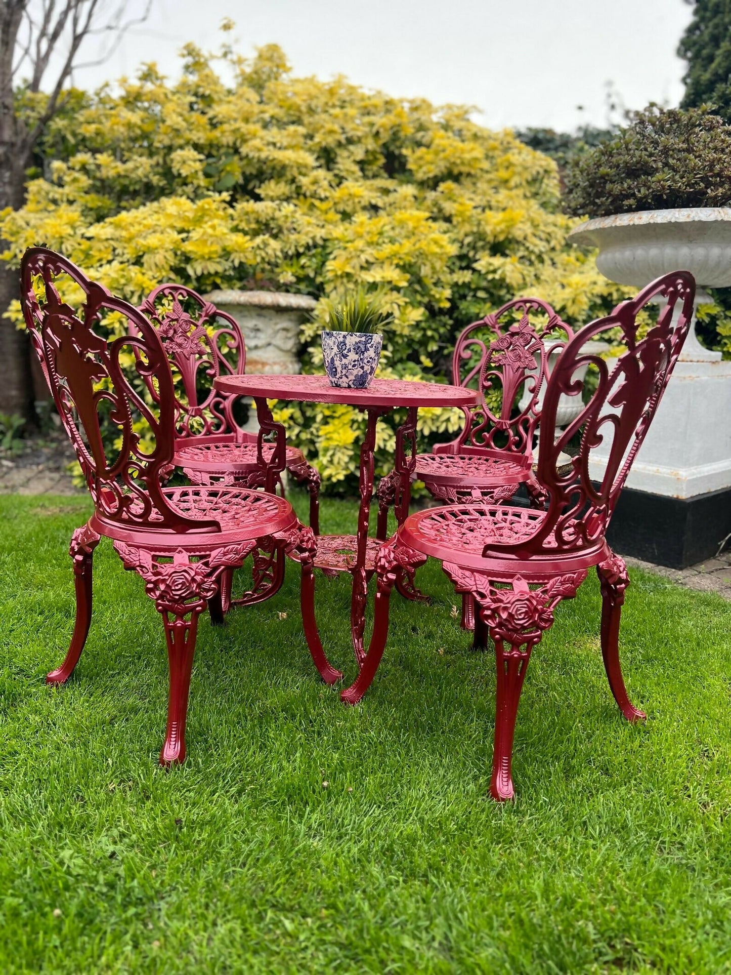 Cast Iron Patio Set fully Restored