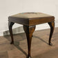 Vintage Stool On Cabriole Legs5