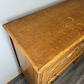 Cabinet Vintage French Louis XVI Oak Cupboard Carved Nightstand LOT 24347