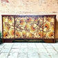 Upcycled Vintage Mid Century Sideboard, Tv Unit , 1970's Floral Print , Living Room, Dining Room Storage.