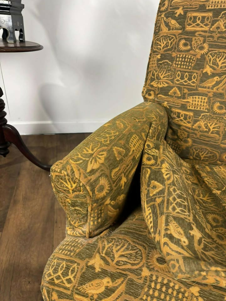 Antique Style Green armchair