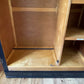 Mid-century wardrobe. Front facing rail with shelves, tie & shoe rail.